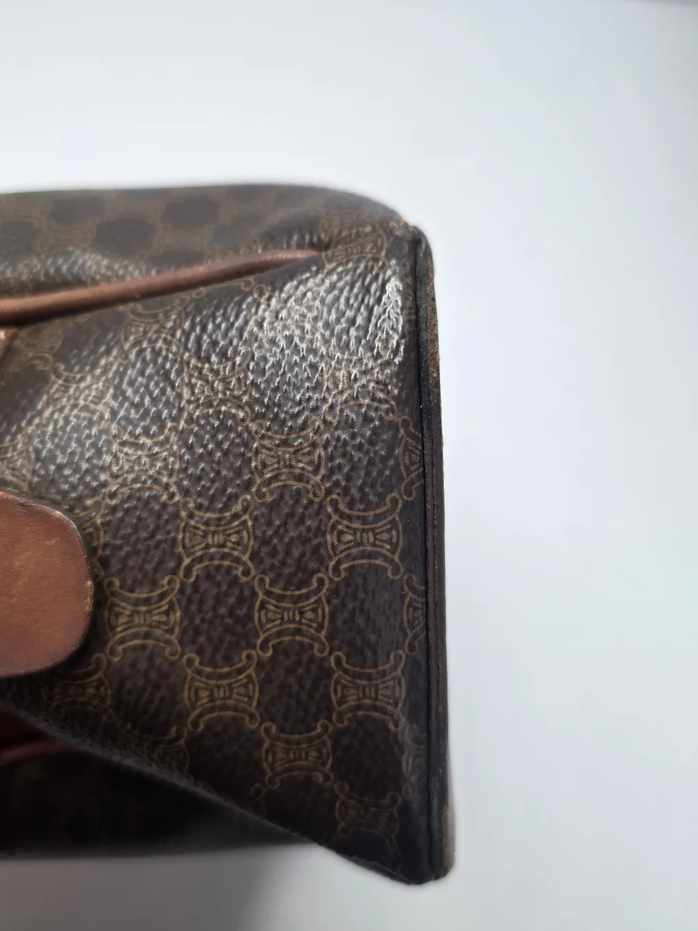 Vintage Celine Macadam Dome Bag